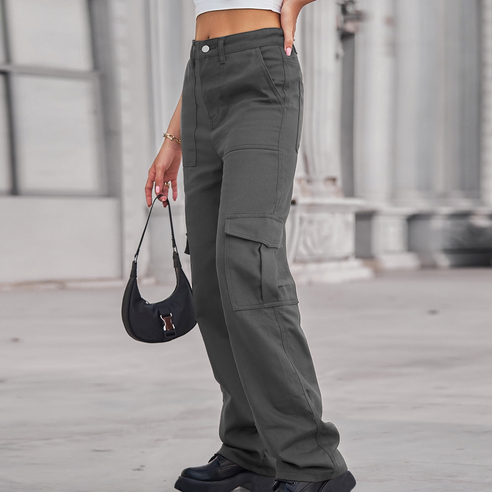 Black Turtleneck with Grey Cargo Pants Outfits (3 ideas & outfits) |  Lookastic